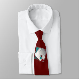 Playful Fibonacci squares Tie