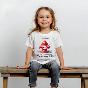 Playful fire hydrant in the park T-Shirt