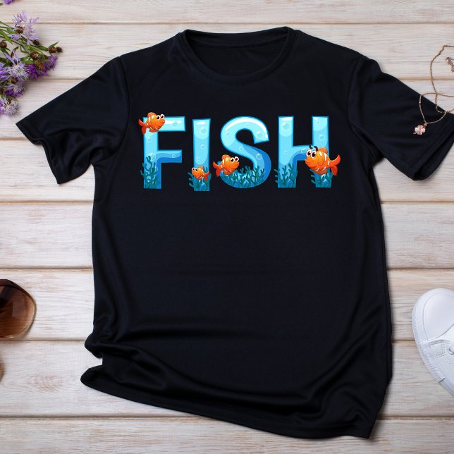 Playful Fish T-Shirt (Creator Uploaded)