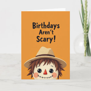 Playful Folk Art Birthday Card