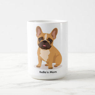 Playful French Bulldog Coffee Mug Cheerful Dog