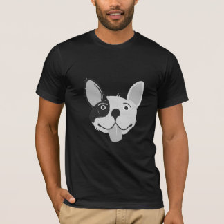 Playful French Bulldog Illustration T-Shirt