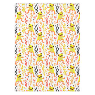 Playful Frogs Tablecloth