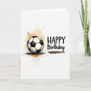 Playful Game Ball Birthday Card