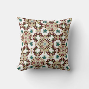 Playful Geometric Bliss Cushion