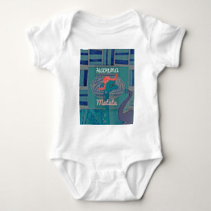Playful Giraffe Art: An African Delight Baby Bodysuit
