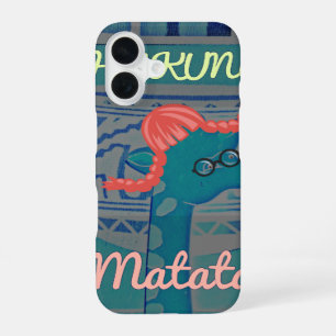 Playful Giraffe Art: An African Delight iPhone 16 Case
