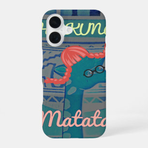 Playful Giraffe Art: An African Delight iPhone 16 Case