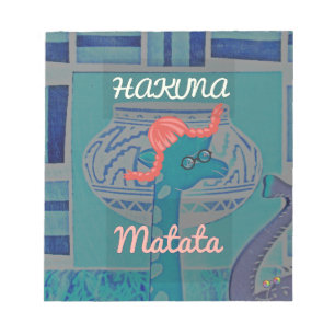 Playful Giraffe Art: An African Delight Notepad