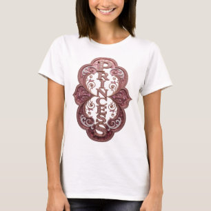 Playful Gold PRINCESS Statement Design T-Shirt