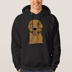 Playful Golden Retriever Hoodie