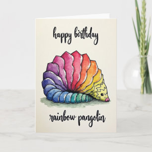 Playful Gradient Birthday Card