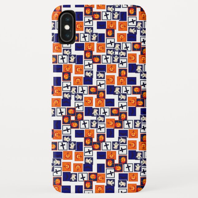 playful Halloween-themed pattern Case-Mate iPhone Case (Back)