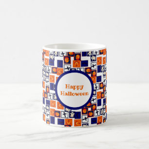 playful Halloween-themed pattern Coffee Mug