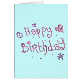 Playful Happy Birthday Text