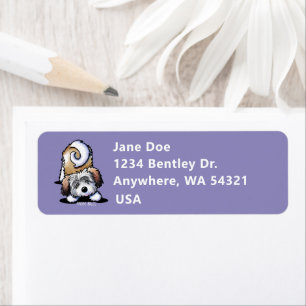 Playful Havanese Return Address Label