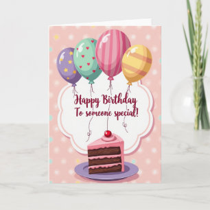 Playful Heart Birthday Card