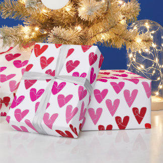 Playful Hearts, 30 ft. Wrapping Paper
