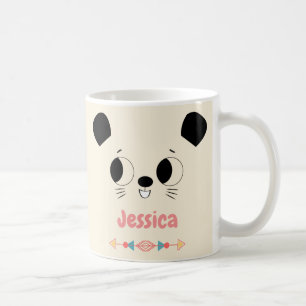 Playful Honey Bear Sliding Coffee Mug