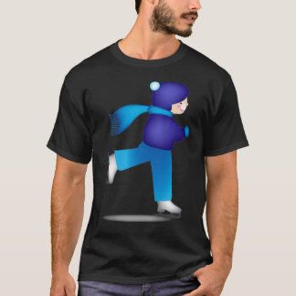 Playful Ice Skater T-Shirt