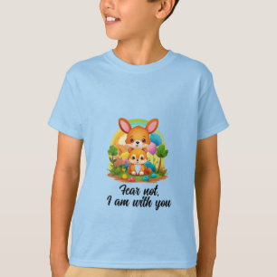 Playful kids animal t-shirt design