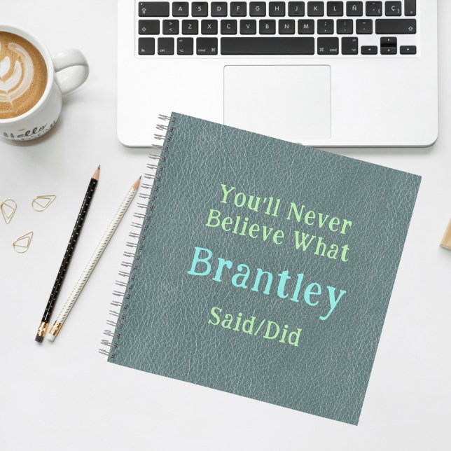 Playful Kids Memory Parenting Text Notebook (You'll Never Believe)