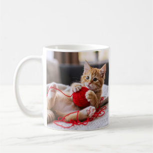 Playful Kitten Coffee Mug