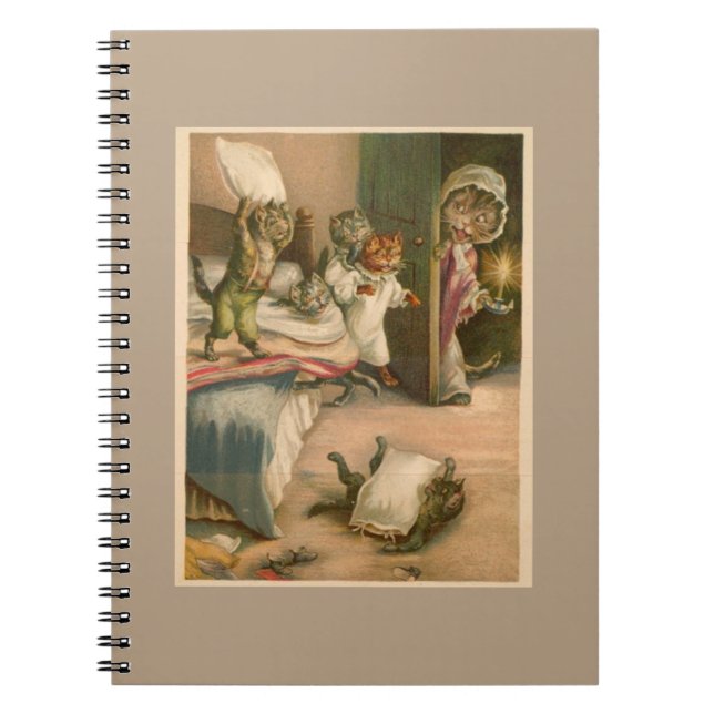 Playful Kittens Notebook (Front)