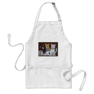 Playful Kittens Standard Apron