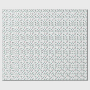 Playful Kittens, Yarn, and Fish - Cute Cat Pattern Wrapping Paper