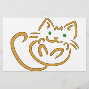 Playful Kitty Stationery