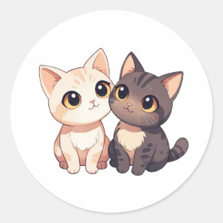 Playful Kitty Sticker
