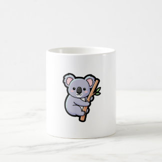 Playful Koala – Cute Kawaii Illustration Coffee Mug
