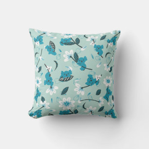 Playful Koala Pattern Cute Animal and Nature Art Cushion