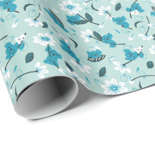 Playful Koala Pattern Cute Animal and Nature Art Wrapping Paper
