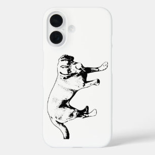 Playful Labrador Licking Ink Art Case