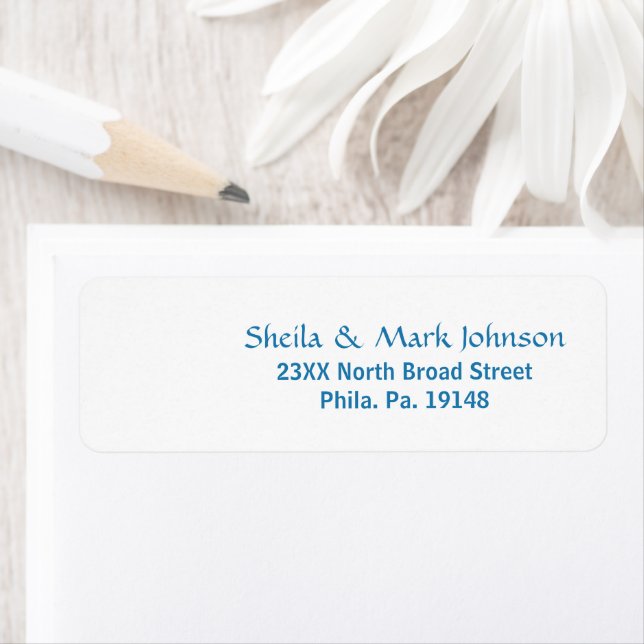 Playful Macaw Bird Tropical Floral Art Return Address Label (Insitu)