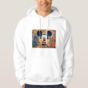 Playful Mickey: Graphic T-Shirt Hoodie