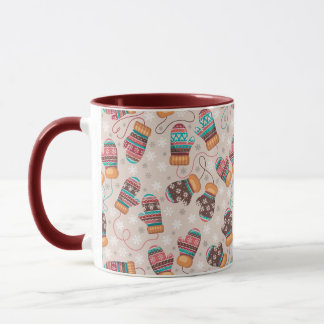 Playful mittens mug