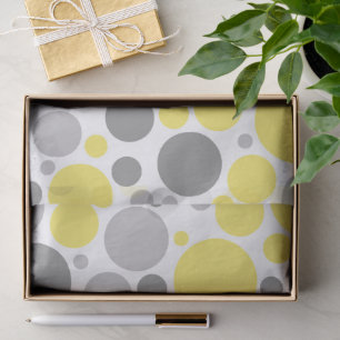 Playful Multi-Scale Polka Dot Scatter Seamless Tissue Paper