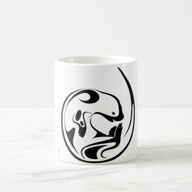 Playful Otter Coffee Mug (Center)