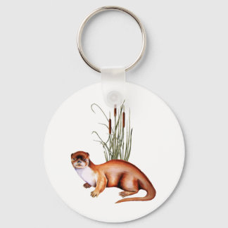 Playful Otter Key Ring