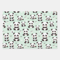 Playful Panda Pattern