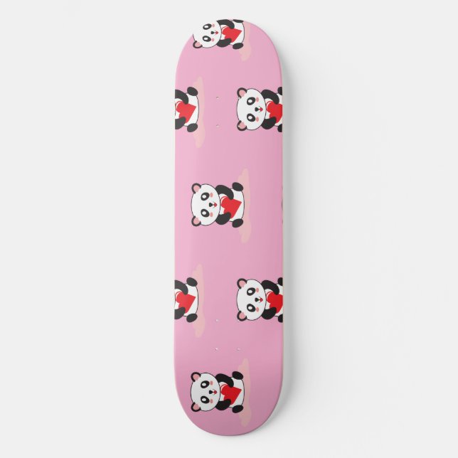 Playful Panda Skateboard for All Ages (Front)