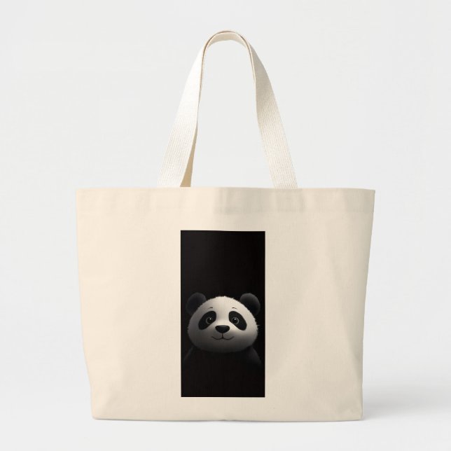 Playful Panda Tote Bag (Front)