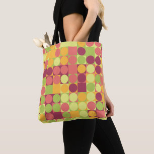 Playful Pastel Tiles Tote Bag