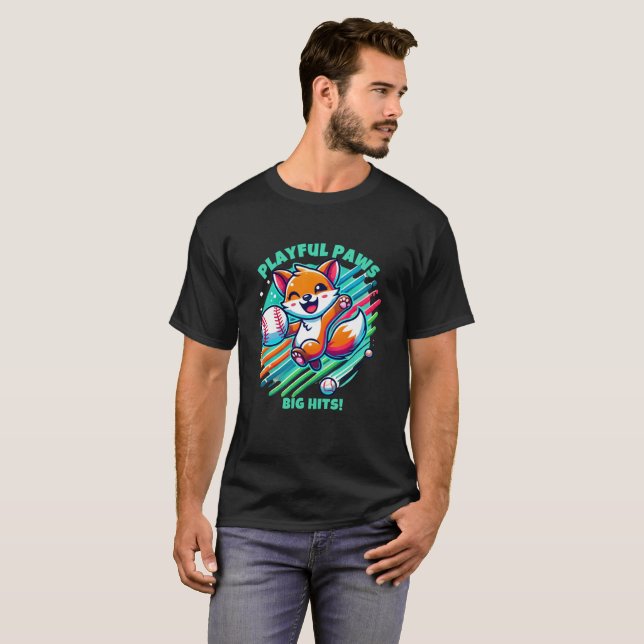 Playful Paws: Big Hits Edition T-Shirt (Front Full)