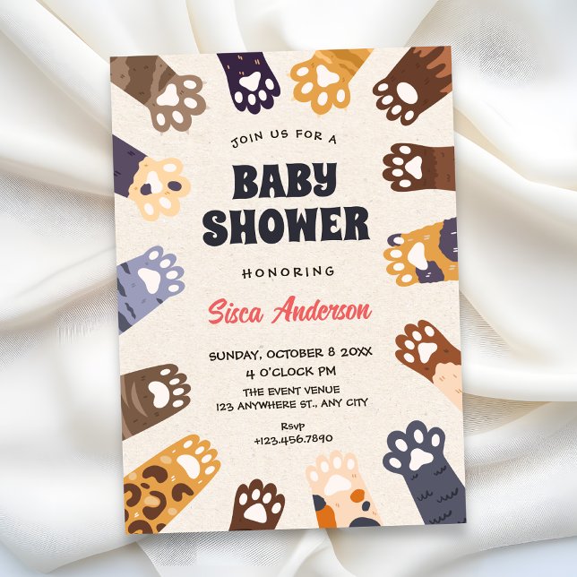 Playful paws invitation (Creator Uploaded)