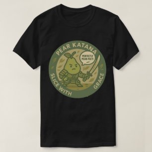 Playful Pear Samurai Discipline  T-Shirt