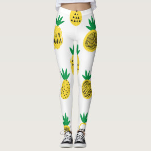 Playful Pineapples: Kid-Friendly Vintage Leggings